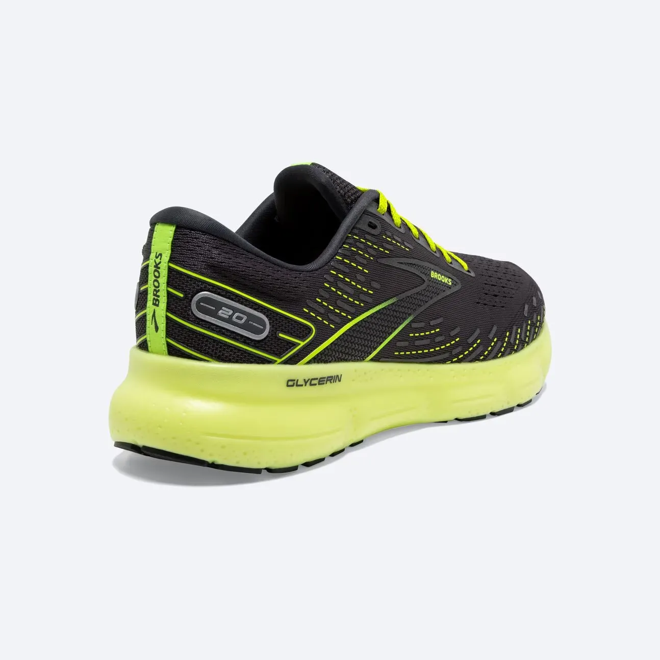 Brooks glycerin 20 Men’s Athletic Shoes - Olive Green & Black Brooks Glycerin 20 Men main image 2