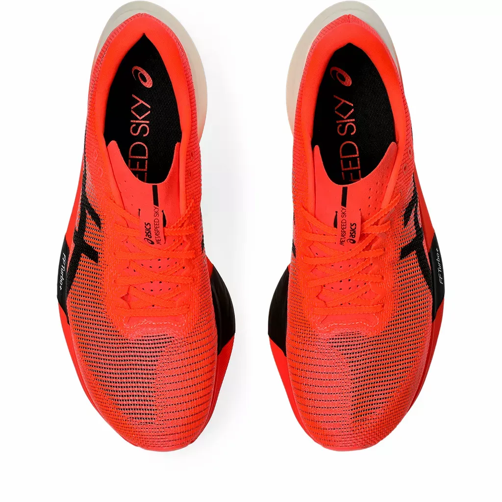 ASICS SPEED SKY レッド Asics UNISEX METASPEED SKY PARIS SUNRISE RED/BLACK