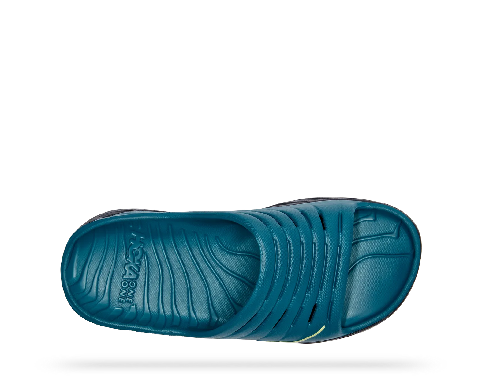 Men’s Hoka Blue Slip On Slides sz 11 Hoka Ora Recovery Slide Swirl Sandals for Plantar Fasciitis  main image 3