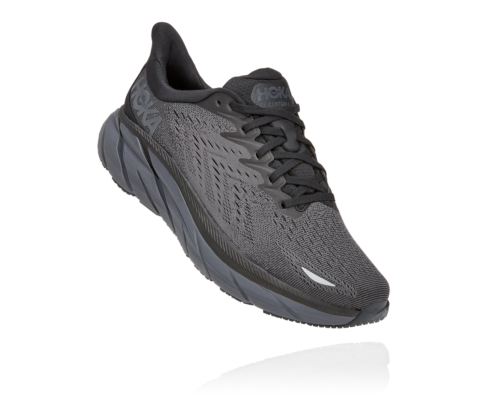 Hoka MEN'S CLIFTON 8 BLACK