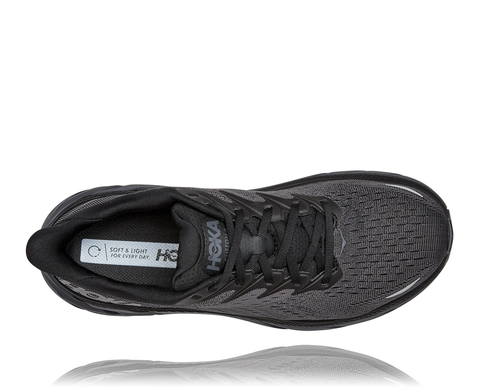 Hoka MEN'S CLIFTON 8 BLACK