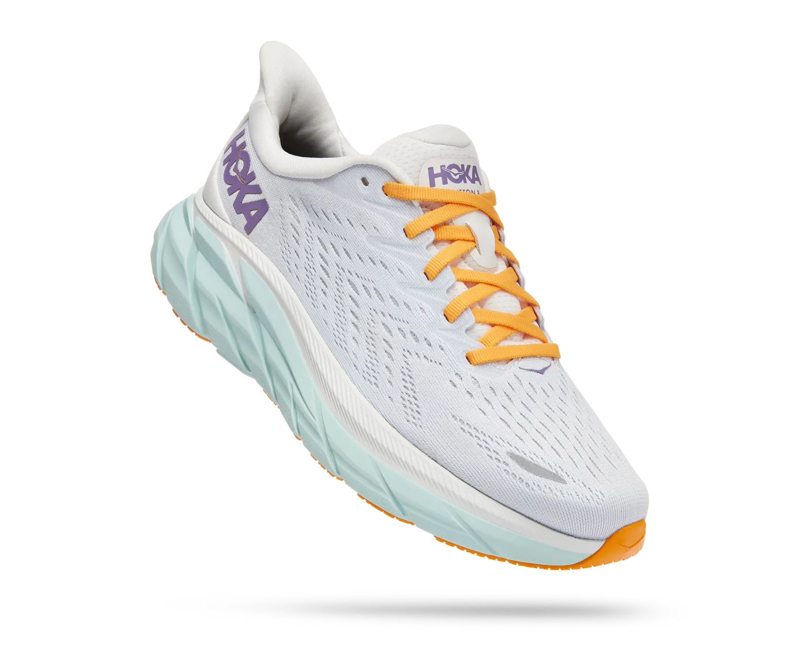Hoka WOMEN'S CLIFTON 8 BLANC DE BLANC / WHITE