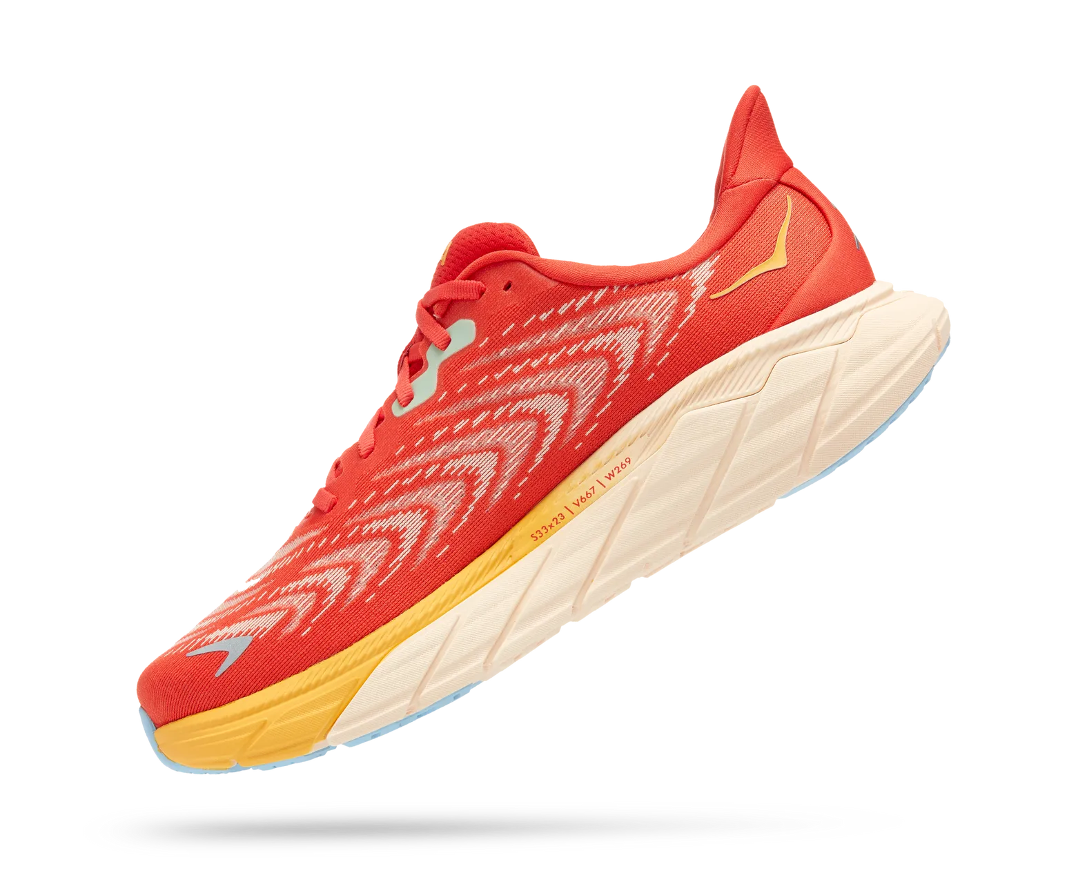 Hoka One Arahi 6‎ Men\'s Running Sneakers Costal Sky Vibrant Orange  WIDE Buty do biegania męskie HOKA Arahi 6 vibrant orange/coastal  main image 2