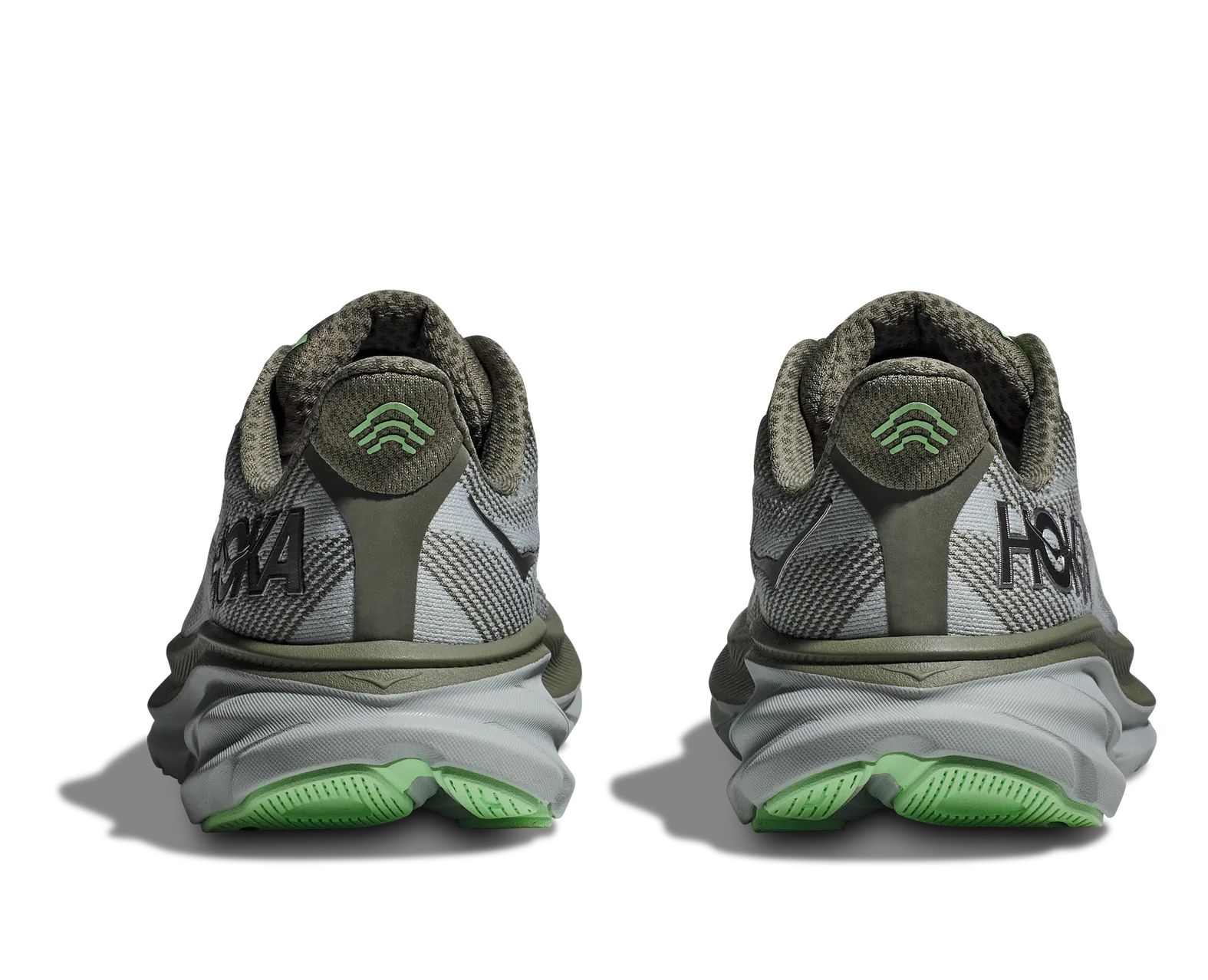 Hoka MEN'S CLIFTON 9 OLIVE HAZE / MERCURY Hoka MEN'S CLIFTON 9 OLIVE HAZE / MERCURY