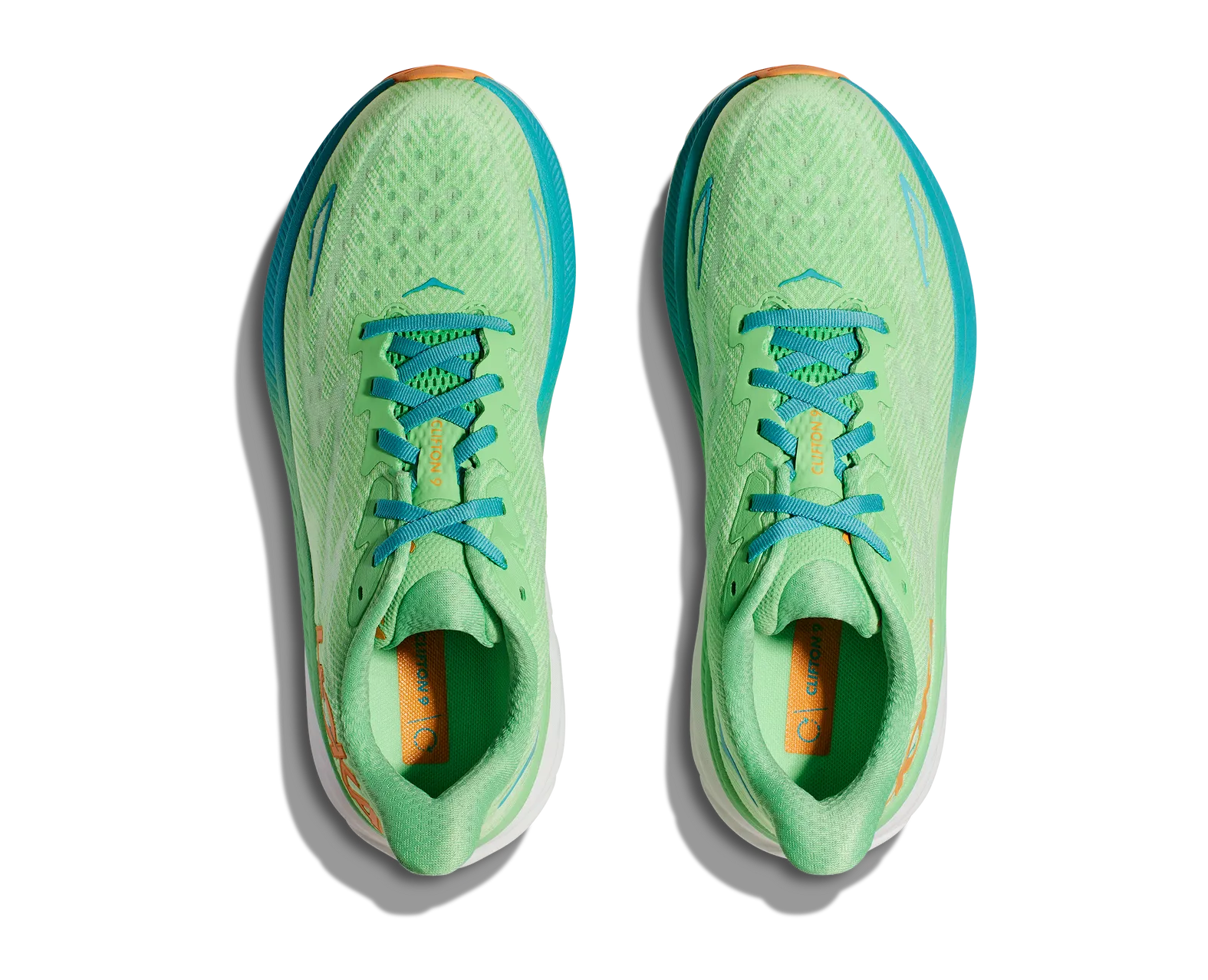 ラオム Hoka MEN'S CLIFTON 9 ZEST / LIME GLOW