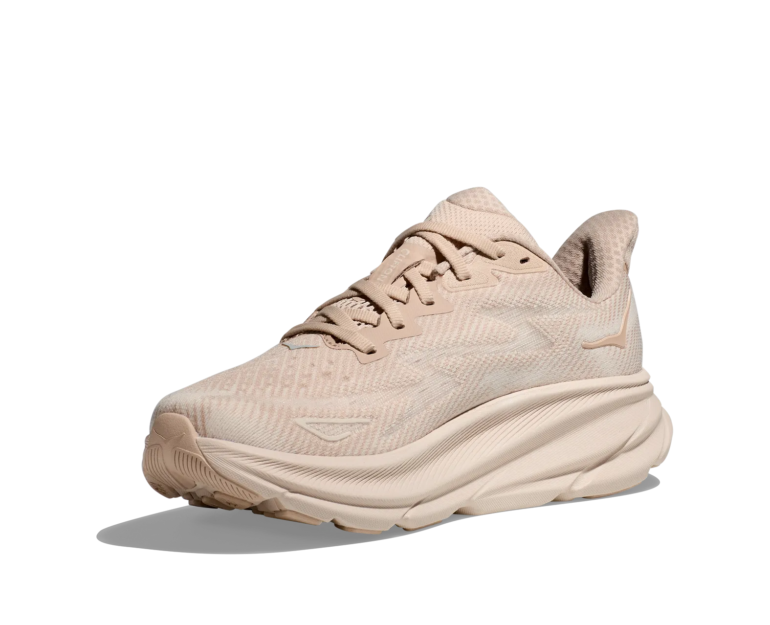 Hoka WOMEN'S CLIFTON 9 SHIFTING SAND / EGGNOG