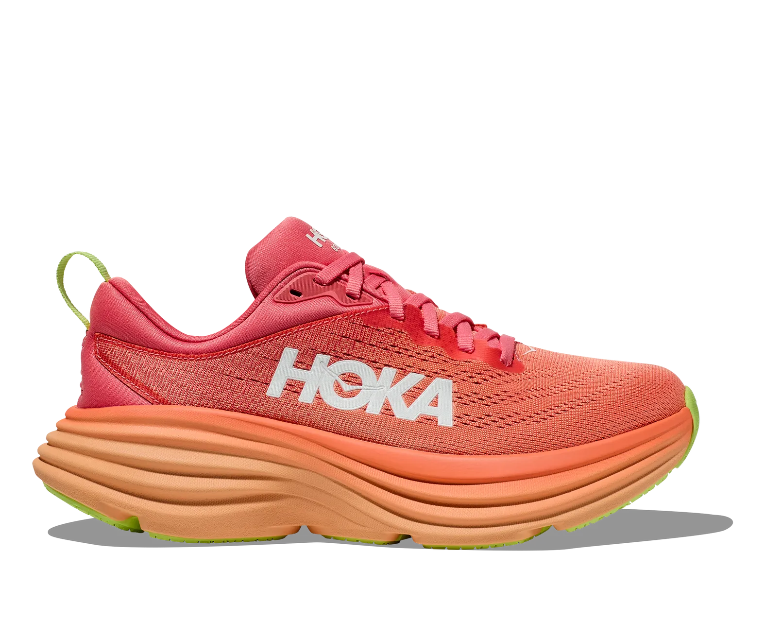 Hoka WOMEN'S BONDI 8 CORAL / PAPAYA