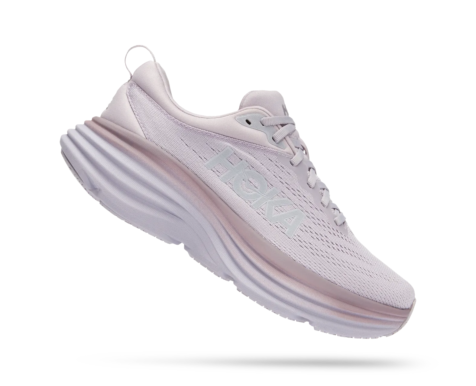 Hoka WOMEN'S BONDI 8 LILAC MARBLE / ELDERBERRY