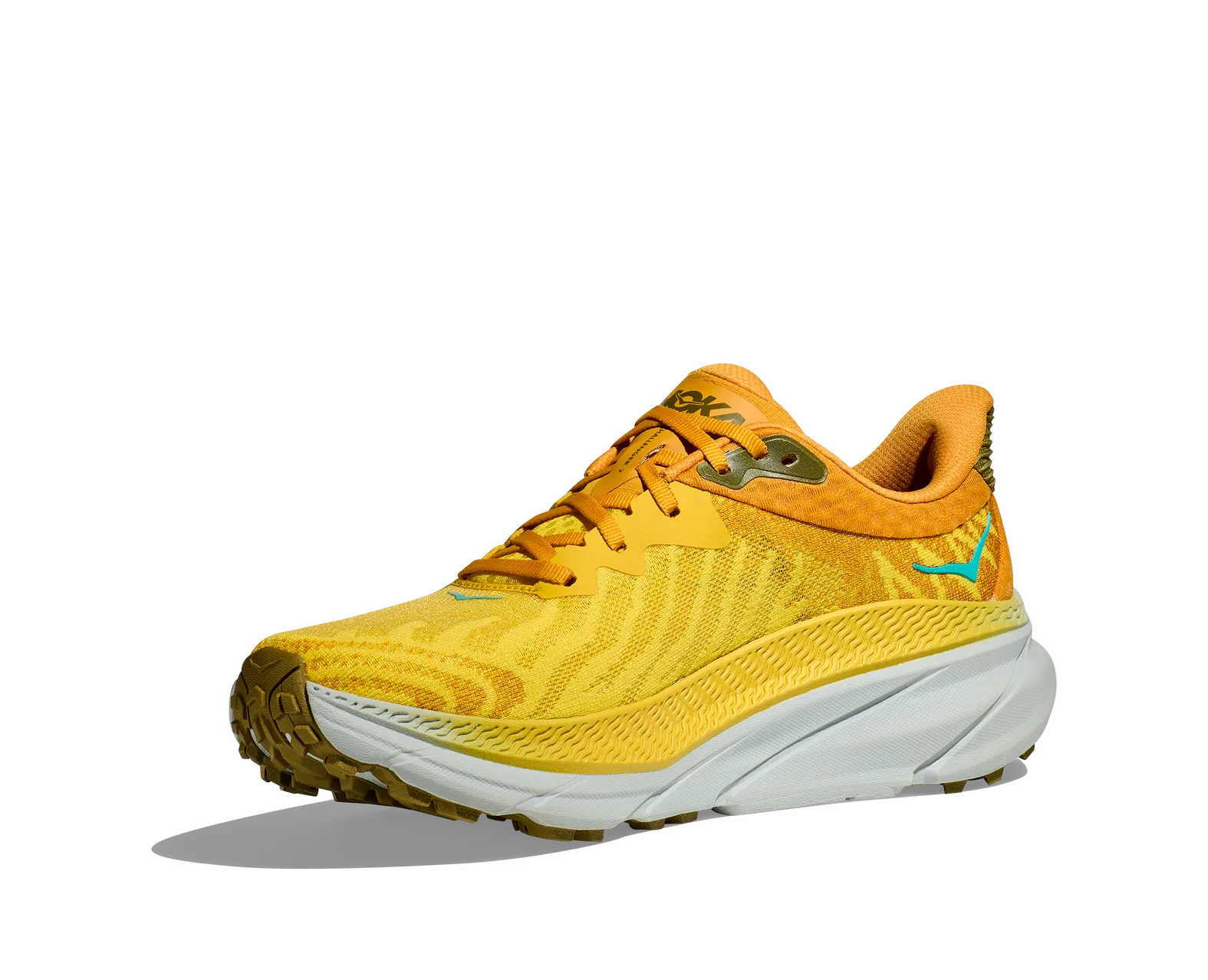 Hoka MEN'S CHALLENGER ATR 7 PASSION FRUIT / GOLDEN YELLOW