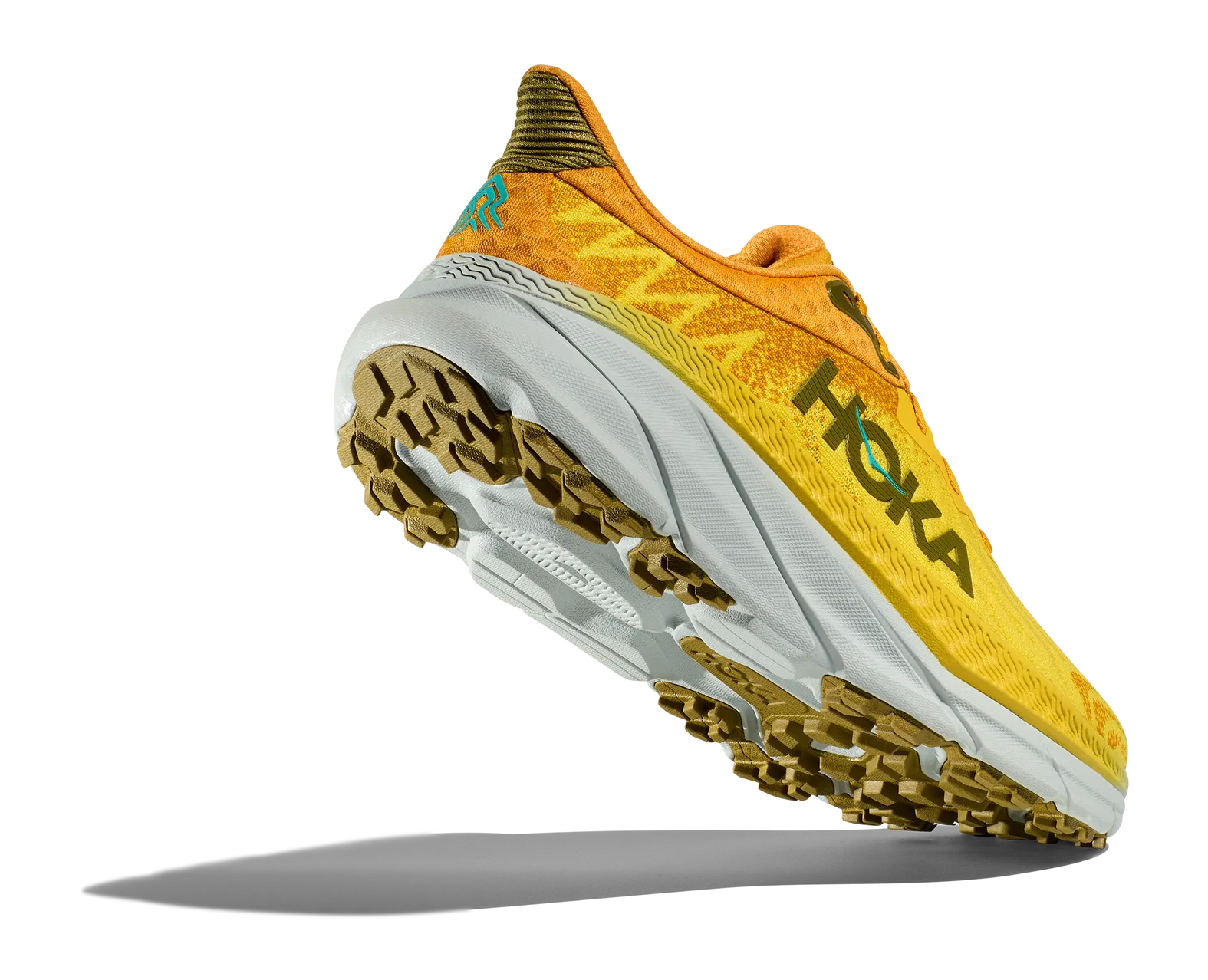 Hoka MEN'S CHALLENGER ATR 7 PASSION FRUIT / GOLDEN YELLOW