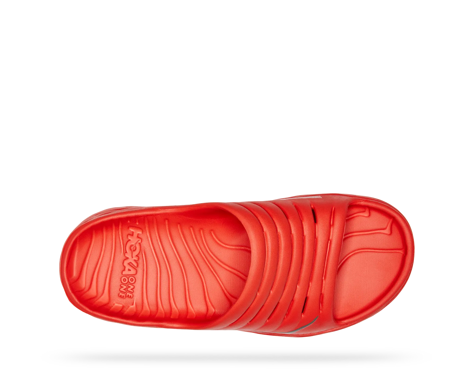 Hoka One One (Mens 14) Ora Recovery Slide Lightweight Comfort Support Red Orange HOKA ONE ONE ORA RECOVERY SLIDE FIESTA | Mercari main image 4