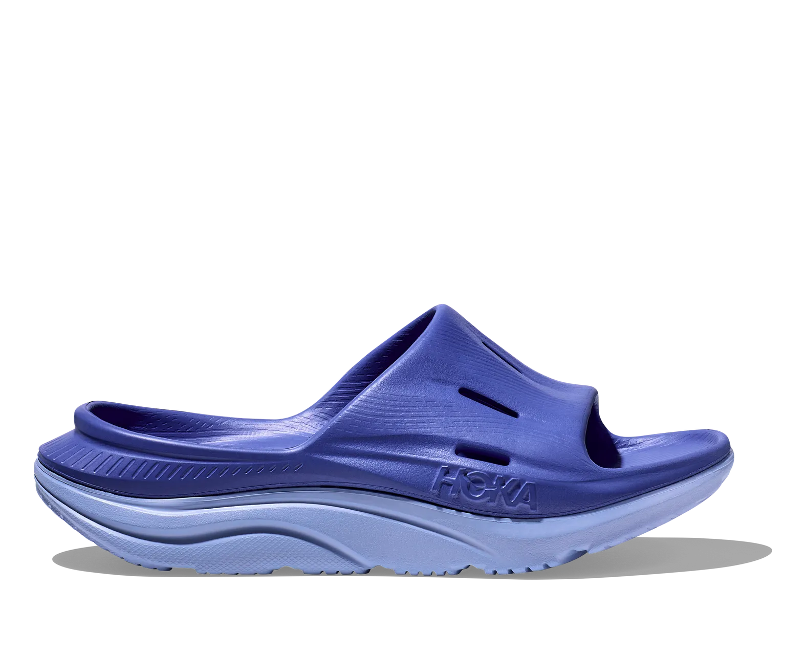 Hoka Men\'s ORA Recovery 3 Slip On Comfort Slides Sandals Purple Size 11 Hoka Ora Recovery Slide 3 - Violet Bloom | Mercari main image 4