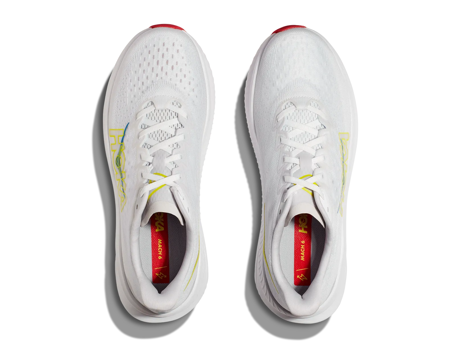 Men’s Size 13 - Hoka One One Mach 6 White Nimbus Cloud - Worn Once!! No Box! HOKA Men main image 4