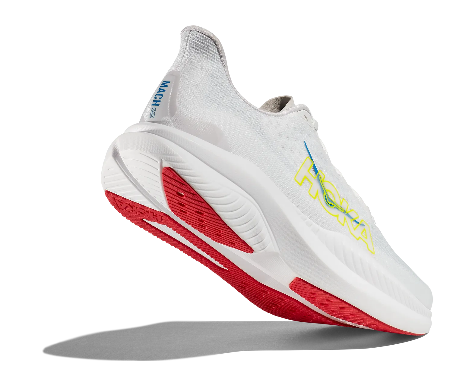Hoka MEN'S MACH 6 WHITE / NIMBUS CLOUD