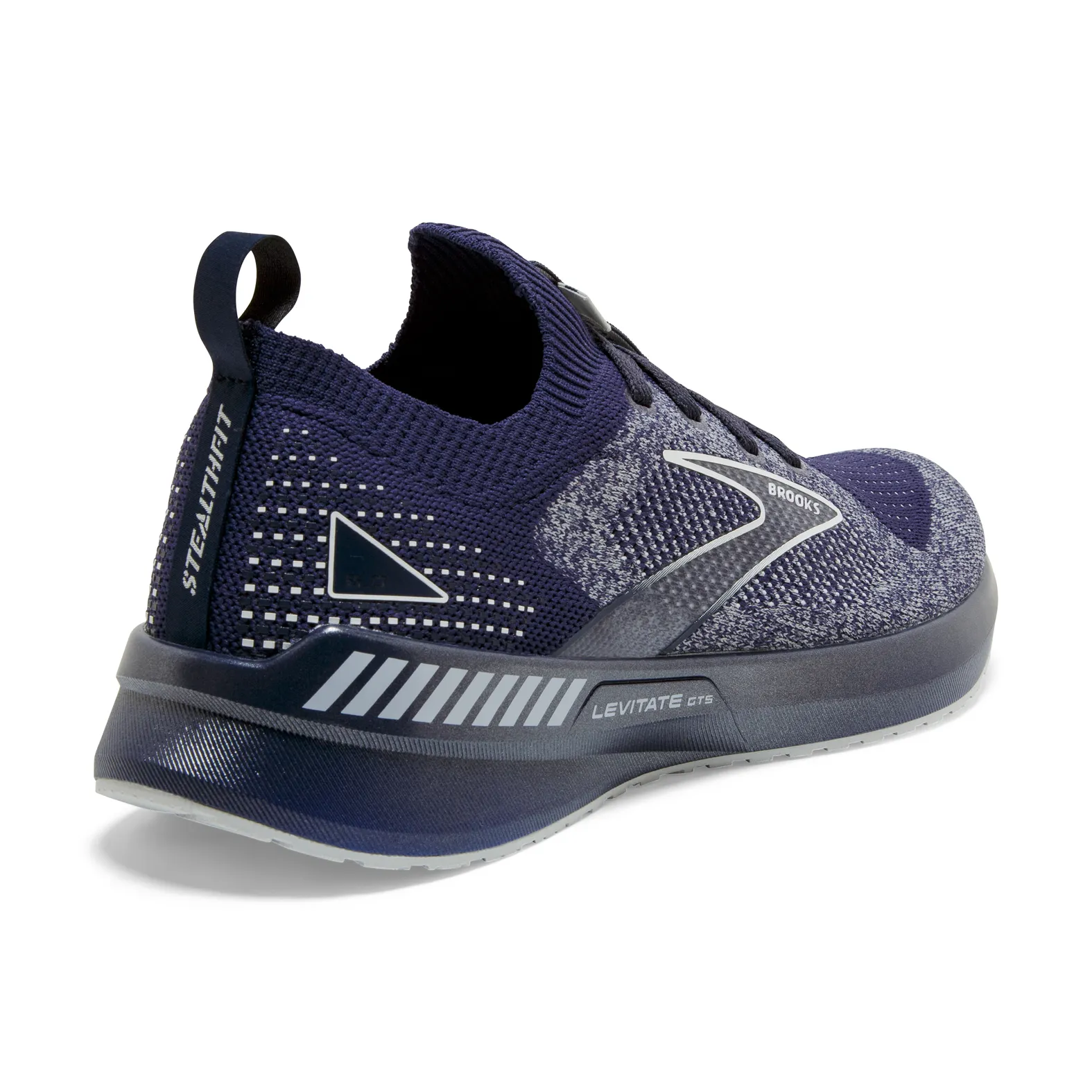 Brooks M Levitate GTS 5 Stealthfit Peacoat/Grey display picture 3
